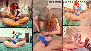 Scarlett Mae Laughs Kisses Sucks and Licks Cock in Bedroom Fun with Neighbor