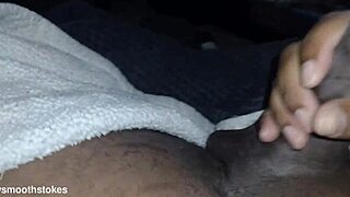 yo check this big dick black stud jaysmoothstokes flexing that monster cock update
