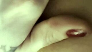 Exploring her pink tight wet pussy and gaping asshole up close