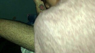 Slutty milf blows cock teasing for moaning cum explosion pov rimjob