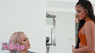 boss ryan keely punishes naughty assistant ryan reid with pussy licking lesson twistys