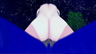 minecraft skeleton pounds hentai babe in 3d anime adventure