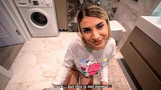 i can't last when step sis rides me till creampie fills her tight pussy