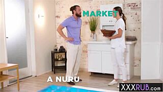 Amazing Latina Milf Izzy Lush Gets Massaged Then Sucks Monster Cock Hard