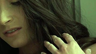 hey check this pretty brunette foot babe grinding her soles on that thick shlong before deep sucking it