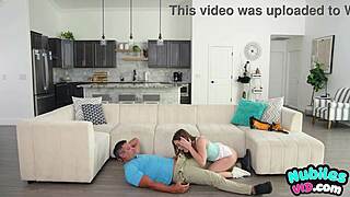 Stepdad Pumps Family Girl Full of Creampie Load