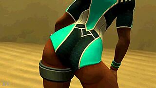 Kinessa shows off her sexy paladins dance moves