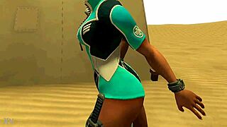 Kinessa shows off her sexy paladins dance moves