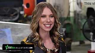 one dirty mechanic has anya olsen bent over for peter green's cock