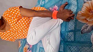 my desi step aunty's tight pussy feels amazing first time