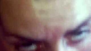 Best deepthroat blowjob ever ends with massive cumshot straight into her mouth!