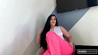 massive pawg milf's tight pussy stretched by huge black cock pov