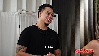 lia tovar's latina ass pounded in quick massage happy ending fuck