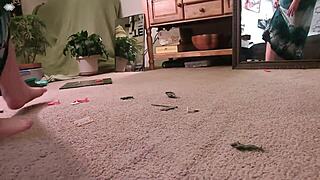 Giantess dawn crushes army with her massive tits and ass?!!