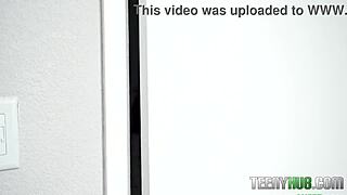 petite teen trades blowjob for cash then takes her first hardcore pov creampie in reality