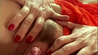 dove fucks big clit milf with intense nipple play