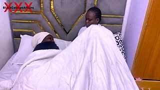 Hot Ebony Threesome Fills Dorm With Big Ass Doggystyle And Wet Pussy Action