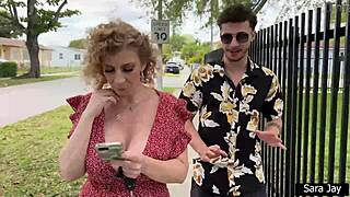 Dude Pounds BBW Cougar Big Tits Huge Cock Creampie Rough Quickie