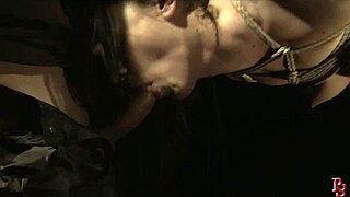 bound barbie pink sucks dick squirts hard in bdsm punishment