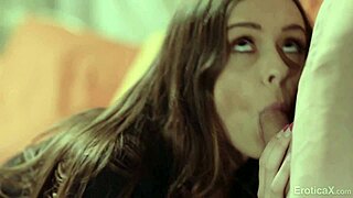 Acting students Lily Glee kissing undressing in POV erotic play