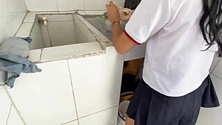 hey stepdad pervy pig teaches 18yo stepdaughter womanhood after school doggystyle pounding