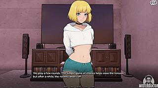 Femboy milf bunkered deep with toys and cumshot craving petite shemale action