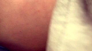 Christmas Freaky Petite Blonde Stepdaughter Takes Interracial Creampie Closeup!