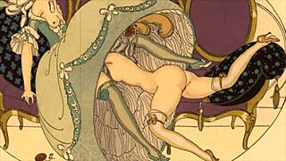 vintage erotic art captures timeless sensual allure and mystery