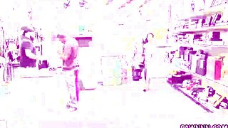 a petite ebony pawned for grandpappy's big black cock