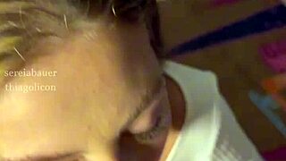 Blue-Eyed Blonde Brazilian College Girl Fucks Wild Costumed Cuckold Massage Hotel