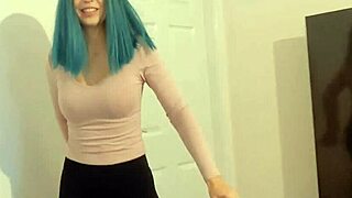 oh man, step-sis totally fails at self-defense against my big cock