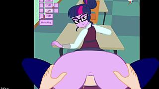 Classroom Fuck: Who's Riding My Little Pony Ass Today?