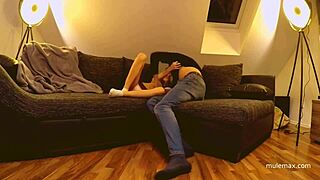 Shy Stepsister Yields To Brother's Secret Desires Quietly