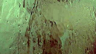 Domme mommy's naked curves glisten in steamy shower demanding total submission