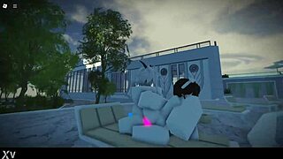 Italian girl fucked hard in roblox game part two.