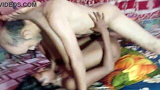 nerdy sumona and manik mia take hanif and mst's cocks in tight pussy threesome