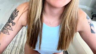 braceface stepdaughter arabella mae demands scott stark's cock