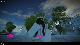 Italian girl fucked hard in roblox game part two.