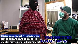 Ruby Foxxx Sold for Science - Dr Tampa's BDSM Anal Gaping Shower!