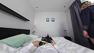 swedish milf air hostess lynna nilsson hooks up in hotel room