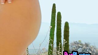 whoa stunning milf passion strips outdoor babe small tits rip clothes!!