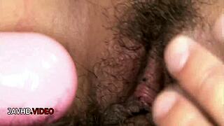 Tit Fuck Delight: Juri Sawaki's Big Tits Toy Play