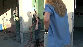 Ariel Stoman Daisy Layne redhead lesbians finger lick gaping pussies kissing natural tits muff dive