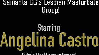 oh man me and my girls angelina and lexxxi we oil up our huge latina tits and asses for dirty lesbian play in florida!!