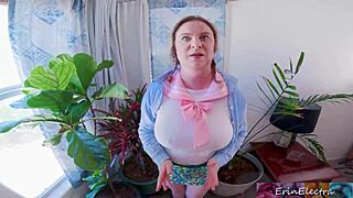 stepsis bends over bathroom sink big ass takes brother's anal creampie plunge