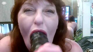 dawnskye1962's british redhead pussy gets dirty talk wank from nigel across world