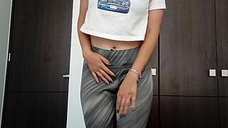 leaked scandal of sexy argentinian teacher milet talking dirty fingering in public