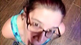 yo check this white wife slut worshipping that huge bbc like a pro...
