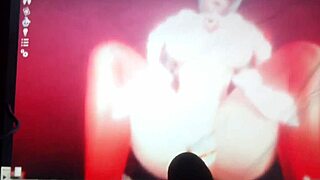 hey girls let's milk each other in this wild christmas lesbian orgy