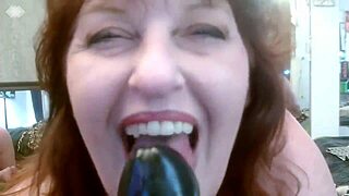 dawnskye1962's british redhead pussy gets dirty talk wank from nigel across world
